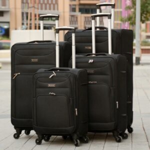 4 Pieces Hardside 360° Spinner 2 Wheels Trolley Luggage Set 20/24/28/32 Inch