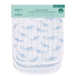 Aden + Anais - Organic Muslin Snap Bib - Pack of 3 - Oceanic