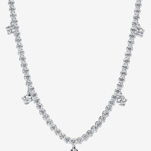 Pandora sparkling pendant short necklace