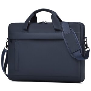 Qiccijoo Laptop Bag for Men or Women 15.6 Inch Computer Bag Briefcase Laptop Case Shoulder Bag with Strap Computer Cases Messenger Bag handbag for...