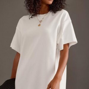 Uk Perfect Oversized Tee, White