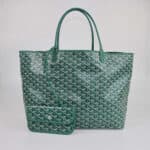 Goyard Green Goyardine Saint Louis GM Tote