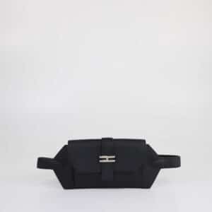 Hermes Noir Swift Elan Pocket 24 Belt Bag