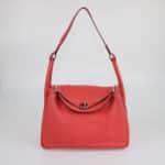 Hermes Rouge Casaque Clemence Lindy 30 PHW