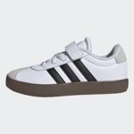 adidas VL Court 3.0 Skateboarding Shoes - Cloud White/Core Black/Grey One